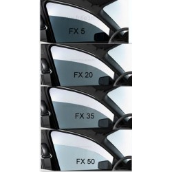 Folia do przyciemniania szyb samochodowych Fx50 BLACK MIRROR LIGHT