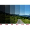 Folia przeciwsłoneczna lustrzana wewnętrzna Si50 - efekt lekkiego lustra 50%
