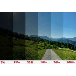 Folia przeciwsłoneczna zewnętrzna Si50 - efekt llekkiego lustra 50%